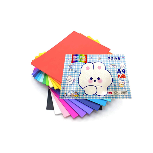 Coloured paper өнгийн цаас 18өнгөтэй -jza409