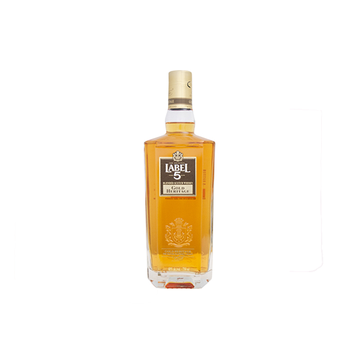 Label 5 scotch whisky gold heritage 40% 0,75л