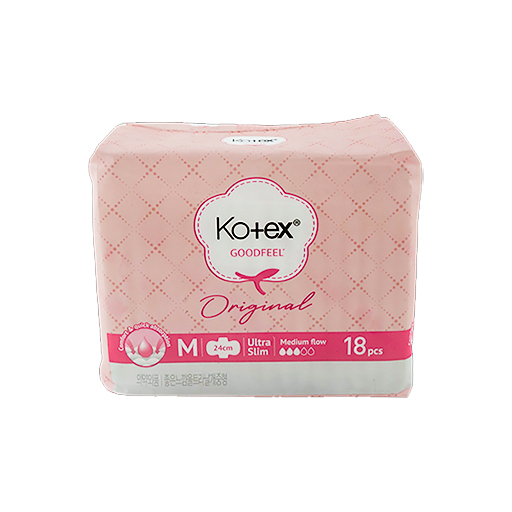 Kotex good feel ultra slim m-24 см 18 ш