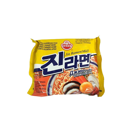 Jin ramen мөөгтэй чанадаг  гоймон 110гр