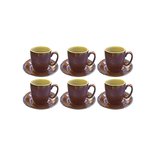 [11051295] Danny home cup saucer 6set 450G3558