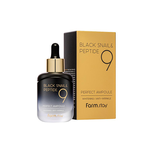 [30050009] farmstay black snail ampoule 9